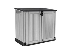 Grey Garden Storage Shed