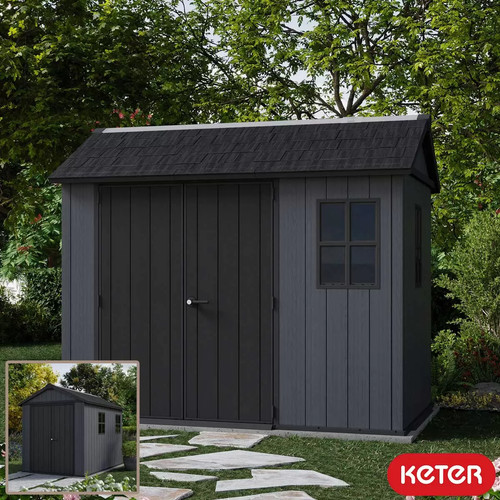 Plastic shed newton - plastic,