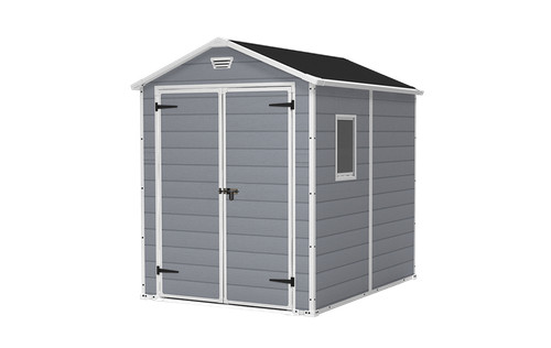 Keter manor shed 6x8ft - shed,
